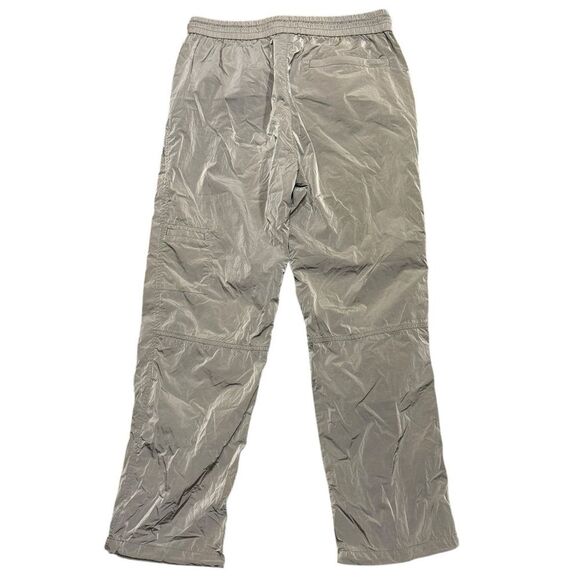 Kith Wrinkle Nylon Colden Pant Canvas Tan Metallic KHM060126 Men's Sz M - Picture 3 of 6
